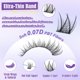 thumbnail image 4 of Kit de extensiones de pestañas ALICE Wispy Lash Clusters Natural Look, 4 of 8