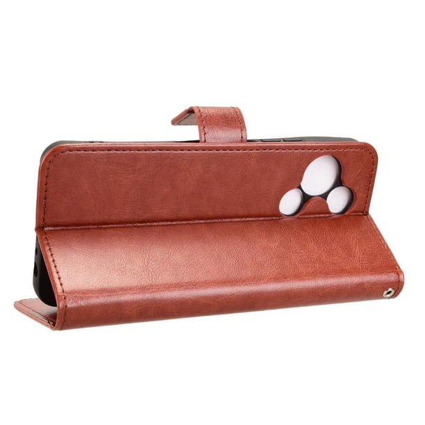 Funda tipo libro para TCL 60 SE NxtPaper 5G, cartera todo‑en‑uno, funda multifuncional con tarjetero y correa de muñeca desmontable