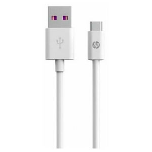 Hp - Cable De Carga Usb A Usb C 1Mt Blanco Dhc-Tc102