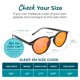 thumbnail image 3 of Gafas de luz azul Sleep ZM 99 % ámbar, marco Muse, 3 of 8