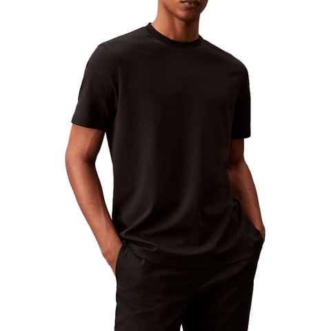 Camiseta Calvin Klein Liquid Touch Para Hombre Negra