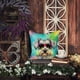 thumbnail image 3 of Almohada Decorativa Schnauzer Hippie Dawg, 3 of 6