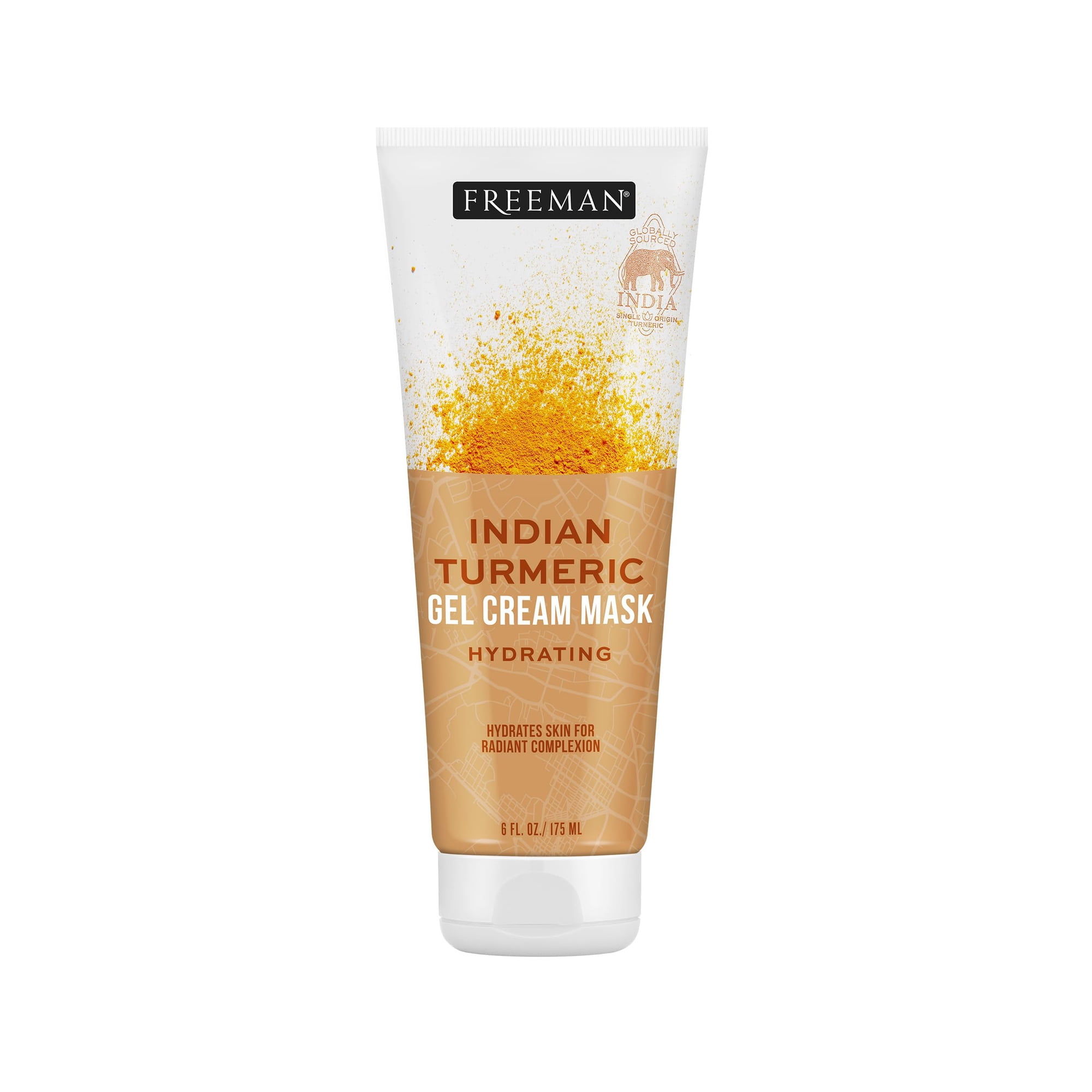 Mascarilla Facial Freeman Exotic Blends Hidratante De Cúrcuma India