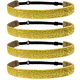 thumbnail image 1 of Diadema ancha ajustable antideslizante con purpurina brillante para mujeres, niñas y adolescentes, 1 of 5