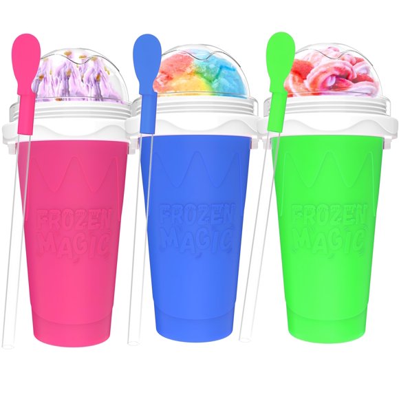 Vaso para Granizado Honbuty 3 piezas DIY Smoothie Congelado