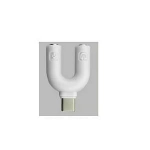 Irm - Audio Splitter Usb Tipo C Para Celulares Color Blanco