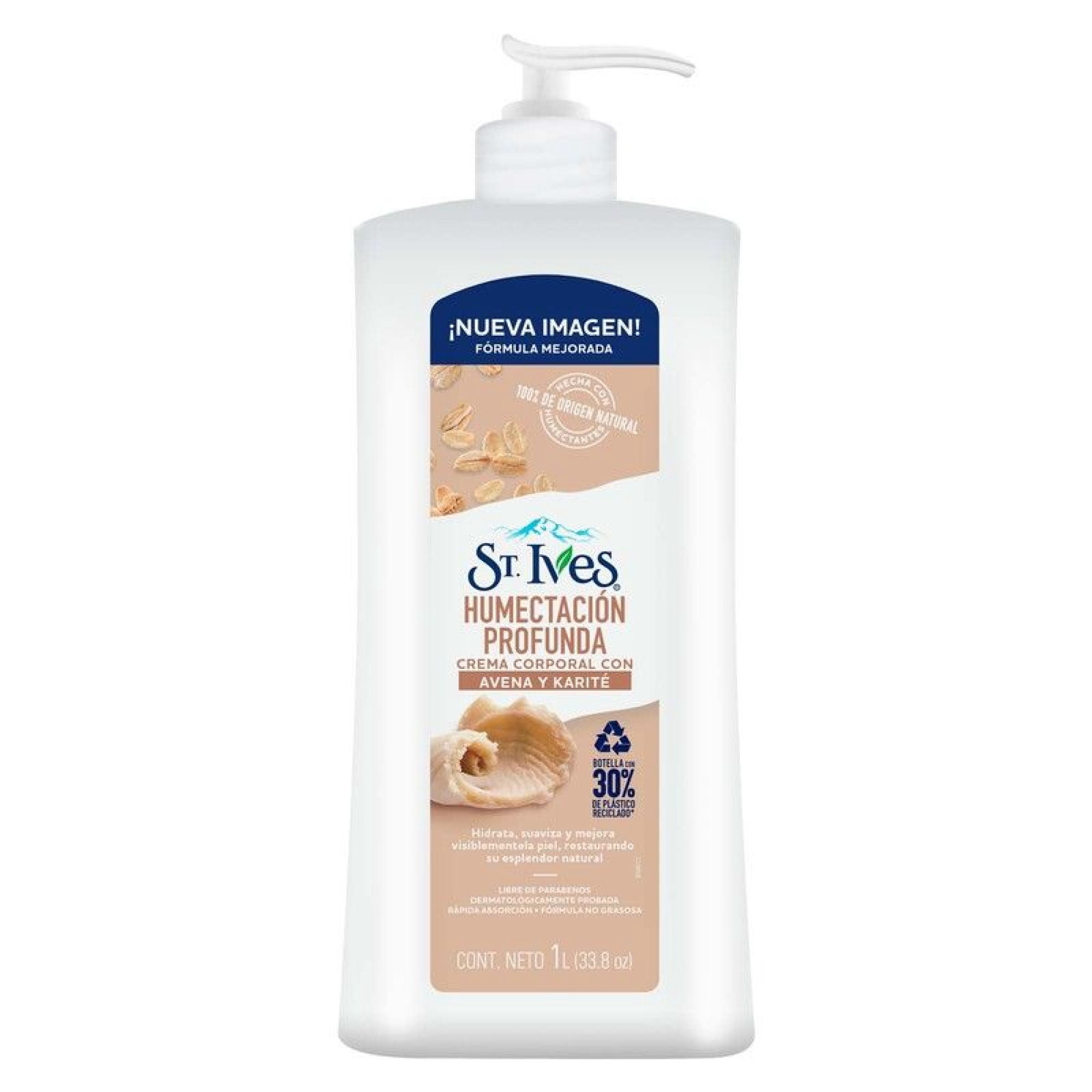 Crema St. Ives Corporal Humectación Profunda Avena - Karite
