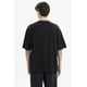 thumbnail image 3 of Polera Hombre Oversize Negro - XII, 3 of 4