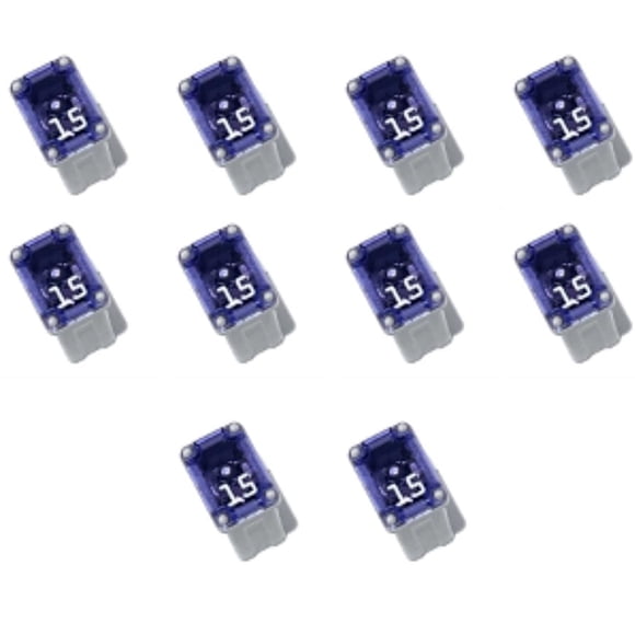 Fuse EDS 928-8015 9288015, 15 A, tipo MCASE, para coches, paquete de 10