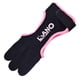 thumbnail image 3 of Guantes De Tiro Con Arco Guante De Cuero Con 3 Dedos Para Arco Compuesto Recurvo Negro Rosa S, 3 of 3