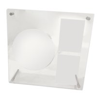 Magideal - Marco De Fotos De Acrílico Disco De Cd Soporte De Tarjeta Fotográfica Soporte De Exhibición De Cd / Tarjeta Fotográfica Soporte De Exhibición De Marco