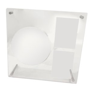 Magideal - Marco De Fotos De Acrílico Disco De Cd Soporte De Tarjeta Fotográfica Soporte De Exhibición De Cd / Tarjeta Fotográfica Soporte De Exhibición De Marco