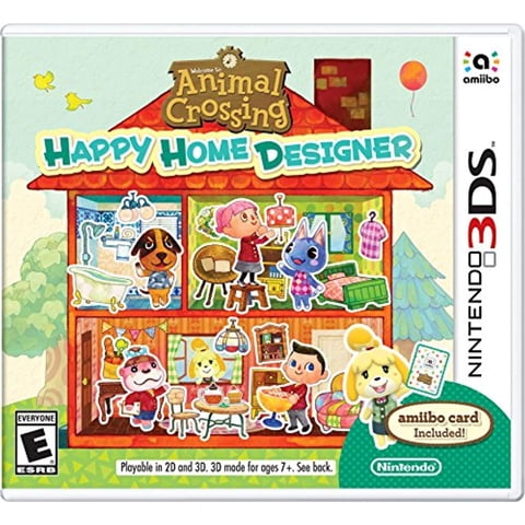 Videojuego Nintendo Animal Crossing Happy Home Designer 3Ds
