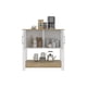 thumbnail image 2 of Estacion De Café 2 Puertas Abatible Con Manijas Negras y 1 Repisa Blanco Y Café Claro, 2 of 7