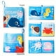 thumbnail image 1 of The First Soft Cloth Book For Baby That Makes Rustling Sound When Rubbed, Featuring Animals, Dinosaurs, Food, Transportation, Space, And Ocean Series, 1 of 5
