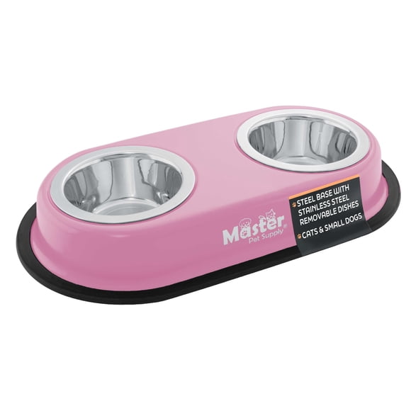 Tazones para Perro Master Pet Supply 240 ml Rosa Intenso