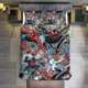 thumbnail image 1 of Spider-Verse 3 Piece Sets Full/Queen Size - Reversible Microfiber Quilts with 2 Shams Soft Lightweight Bedspread Coverlet Comforter for All Season Bed Sheets, 1 of 5