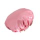 thumbnail image 4 of Gorro De Ducha Reutilizable Capa Impermeable Gorro De Ba?o Para Salón Ni?as Damas Rosa Rosa, 4 of 5