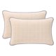 thumbnail image 1 of Protector de Almohada REGALWOVEN con Bolsillos Exteriores, Paquete de 2, Algodón Hipoalergénico Transpirable, Adecuado para Uso en Casa y Hotel Blanco Queen, 1 of 5