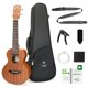 thumbnail image 1 of Ukelele de concierto TOM 23 Sapele con correa, bolsa de transporte y cejilla, 1 of 7