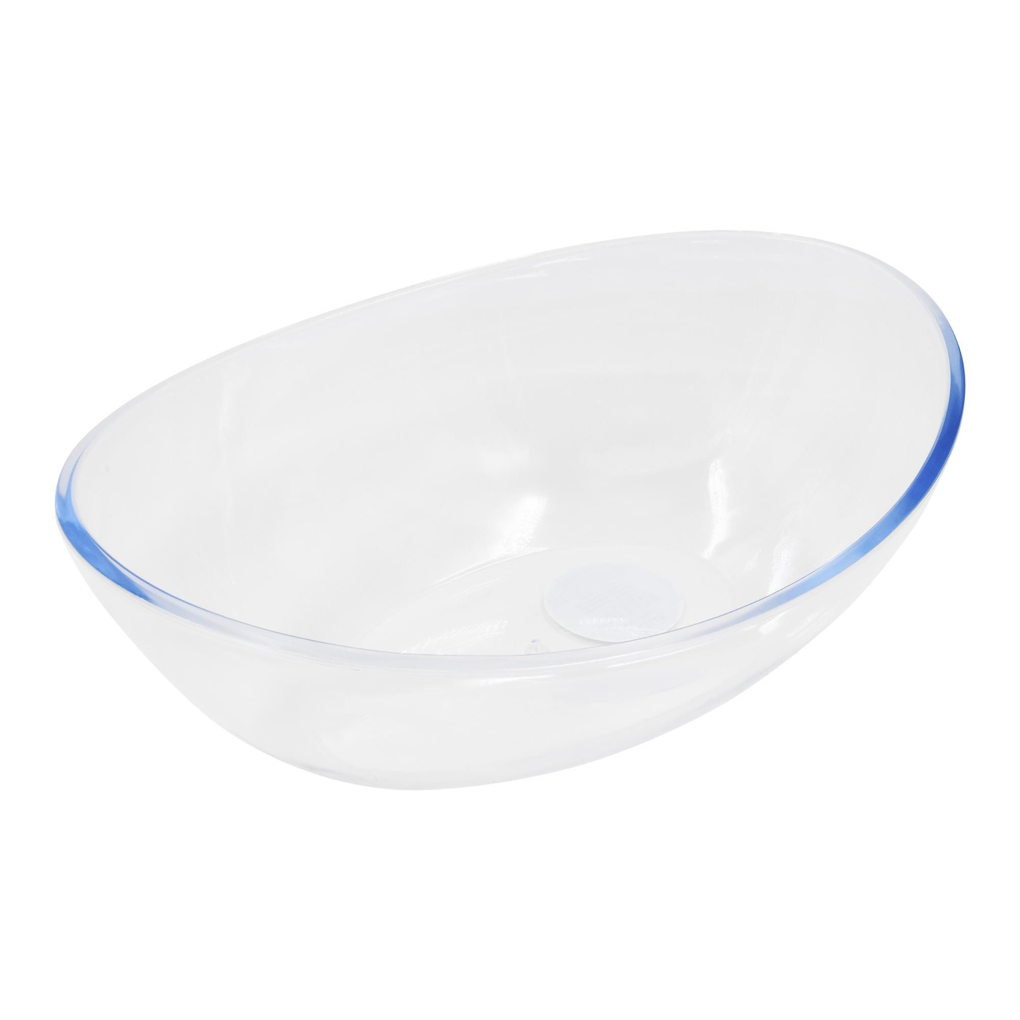 Bowl Oval Large 2.95l 1 Pieza Ps Transparente Haus
