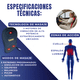 thumbnail image 4 of Cojín Masajeador Eléctrico Con Calor Para Auto Oficina Casa, 4 of 7