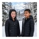 thumbnail image 1 of Chaqueta Puffer Para Niños Con Forro Térmico Reflectante Y Capucha Negra, 1 of 7