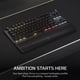 thumbnail image 2 of Teclado Corsair K70 CORE TKL Inalámbrico RGB Tenkeyless, 2 of 9
