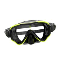 Ioensy - Gafas De Buceo Cómodas Para Hacer Snorkel, Para Nadar, Bucear Y Hacer Snorkel, Color Amarillo Y Negro