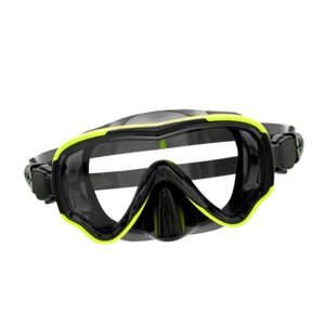 Ioensy - Gafas De Buceo Cómodas Para Hacer Snorkel, Para Nadar, Bucear Y Hacer Snorkel, Color Amarillo Y Negro