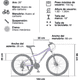 thumbnail image 3 of Bicicleta Mountain Bike Cruise Aro 26 21 Velocidad Mujer, 3 of 3