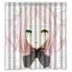 thumbnail image 1 of Cortina de ducha de anime con diseño de chica encantadora, juego de cortinas de baño con ganchos, tamaño 66 x 72 pulgadas, 1 of 3
