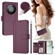 thumbnail image 2 of Funda Cartera de Cuero Sintético para Honor X9D/Magic 8 Lite, Morado Oscuro, 2 of 6
