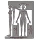 thumbnail image 1 of Plantilla Pickett de Figura Humana Femenina 1141I Escala 1/8", 1 of 2