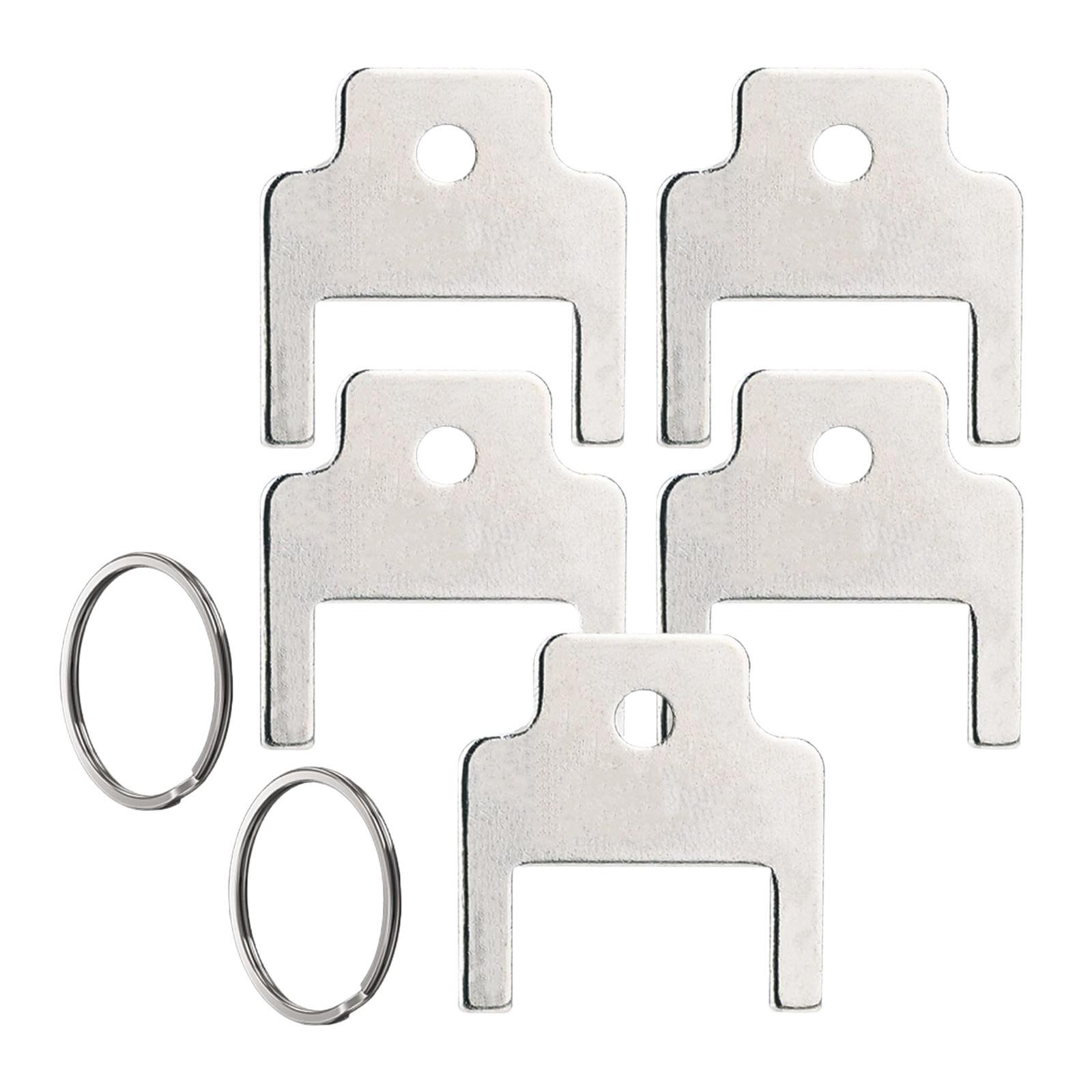 Ioensy - 5X Dispensador De Llaves Rollo De Toalla Dispensadores Accesorios Llavero Anillos Para Clark