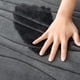 thumbnail image 2 of Alfombra de baño antideslizante, extra suave y absorbente, lavable a máquina, para cocina, inodoro, ducha, espuma viscoelástica, 43 x 61 cm, gris oscuro, 2 of 5