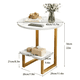 thumbnail image 3 of Mesa Lateral Redonda De Madera Con Repisa 40 Cm #2, 3 of 3