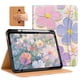 thumbnail image 1 of Funda MoKo para iPad 11"/10.9" de Cuero PU Floral con Correa de Mano, 1 of 7