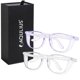thumbnail image 1 of Gafas de seguridad Aqulius, elegantes y resistentes a los arañazos, que bloquean la luz azul, 1 of 4