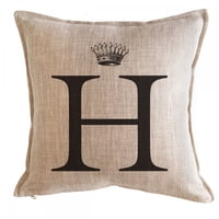 Tuyo Print - Cojín Letra Corona H 45X45