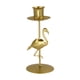 thumbnail image 4 of Candelador Taper Sala De Estar Housewarming Kitchen Mantel Iron Candlestick Flamingo, 4 of 5