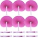 thumbnail image 1 of Ventiladores De Mano Decorativos Plegables De Papel Pink (20 Unidades), 1 of 7