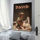 thumbnail image 3 of David Cuadro decorativo colgante - Arte de pared - Póster enmarcado - Decoración de pared - Regalos para familia, amigos y aficionados 20*30 cm, 3 of 6