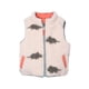 thumbnail image 1 of Parka Bebe Niño Sin Mangas Reversible Naranjo, 1 of 3