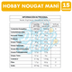 thumbnail image 3 of Hobby Tradicional - Nougat Maní De Arcor (Caja Con 15 Uni), 3 of 3