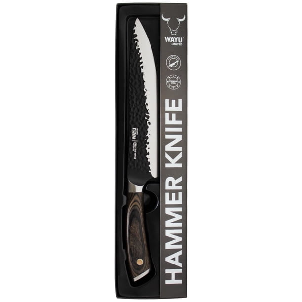 Cuchillo Hammer L 1 Pieza Acero Inoxidable - Madera Negro