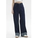 thumbnail image 1 of Jeans Mujer Wide Leg Cuffed Azul Oscuro, 1 of 4