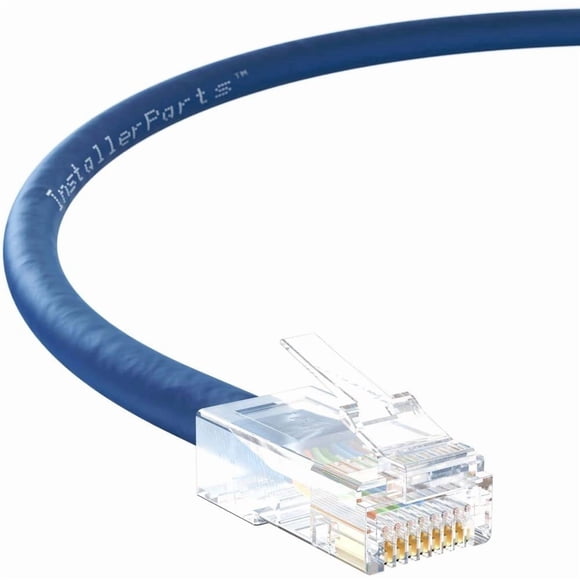 Cable Ethernet Cat6 De 0 9 M Azul 10 Gbps 550 Mhz