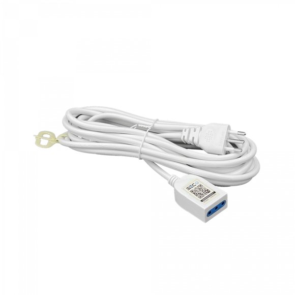 ALARG-3MT KALOP 3 Metros Blanco Extensión 3x0,75mm 6A Enchufe Tipo Chileno H05VV-F