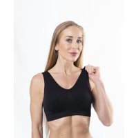 Ingesa - Peto Seamless, Tirante Ancho, Anatómico M Negro